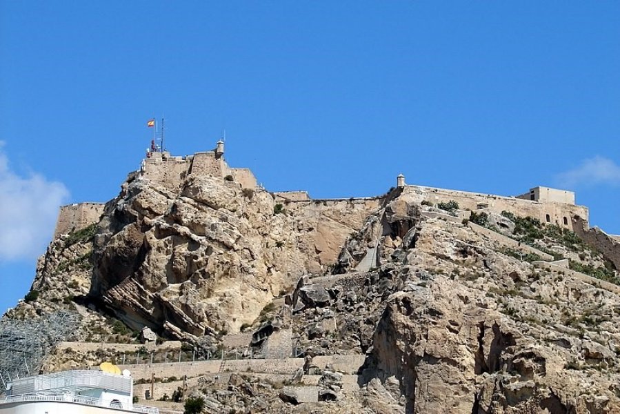hrad Santa Barbara, Alicante