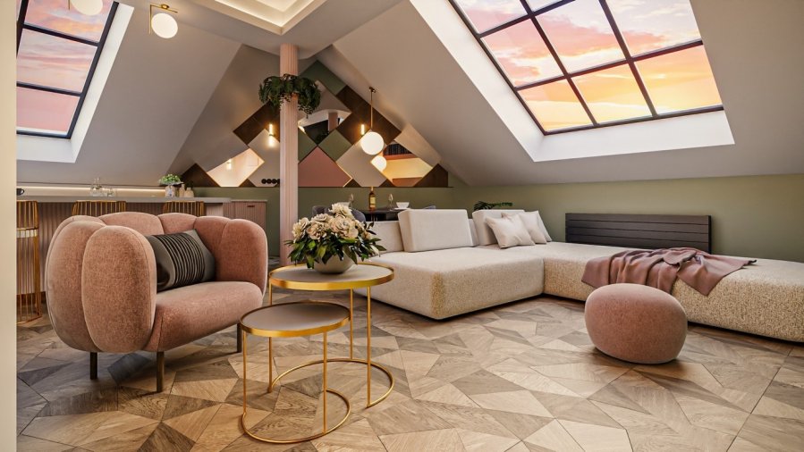 luxusní apartmán k prodeji na Smíchově, Praha 5