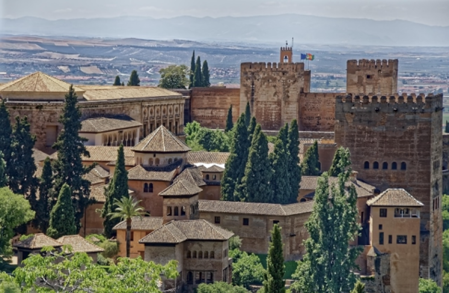 Alhambra, Granada, Španělsko
