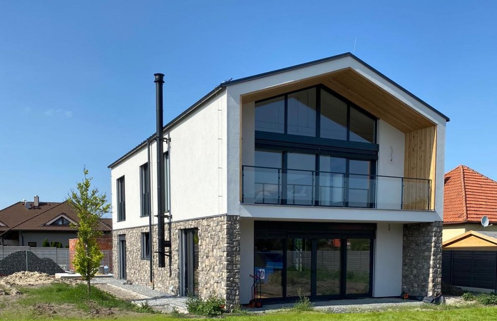 Představili jsme vzorový dům v luxusním projektu Březový háj u Prahy