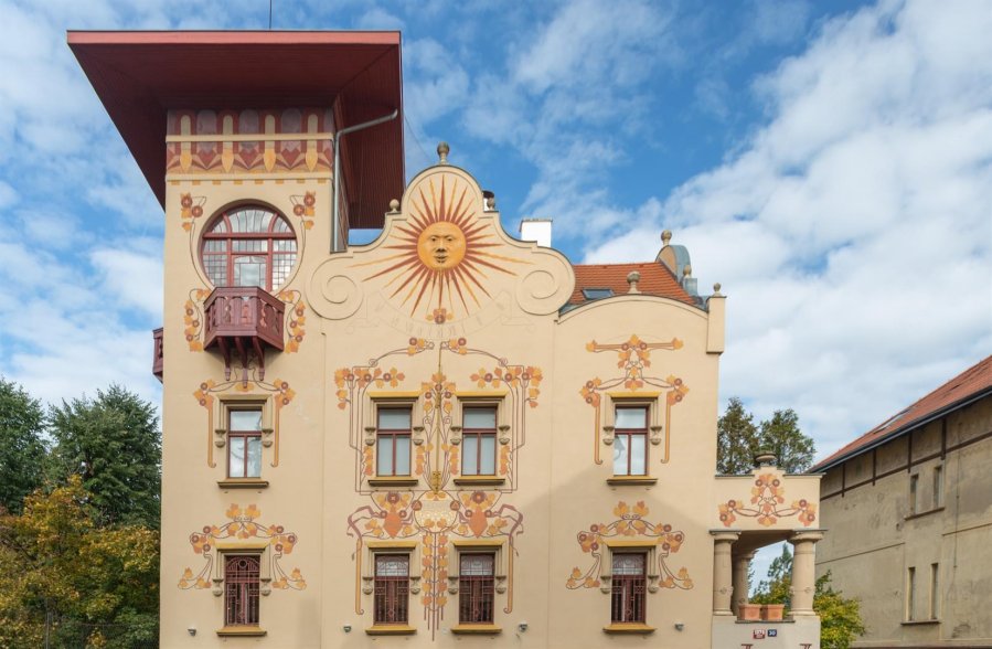 Art Nouveau villa Helenka, Prague 5