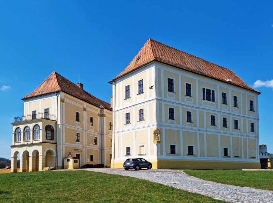 zámecký areál Letovice