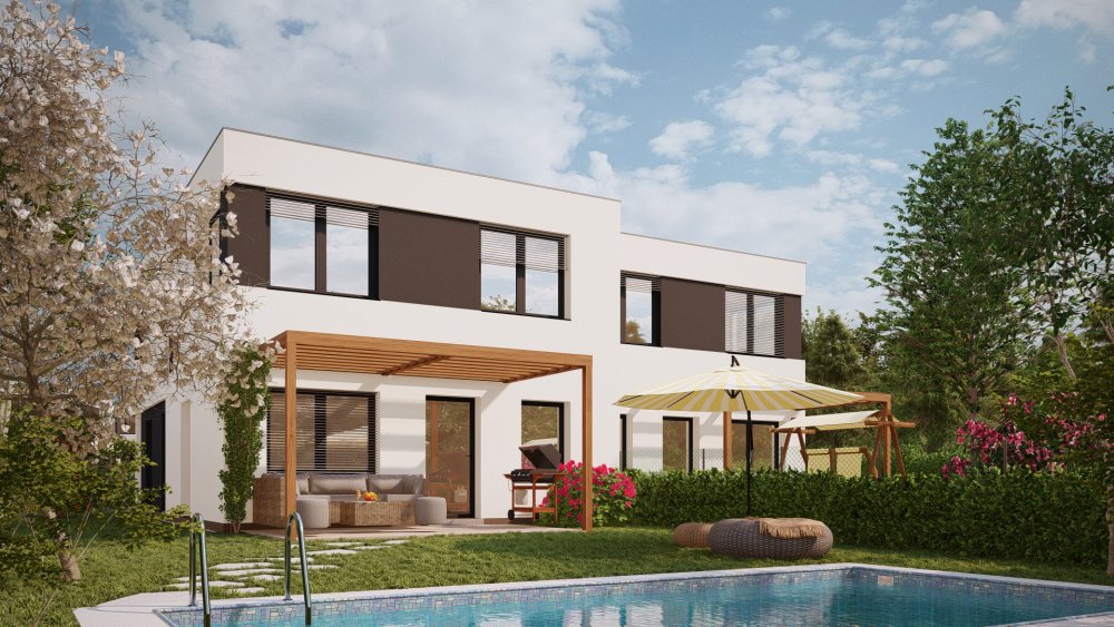 Bydlení s nízkými náklady v Klecanech