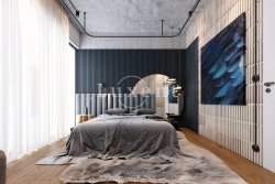 designová ložnice