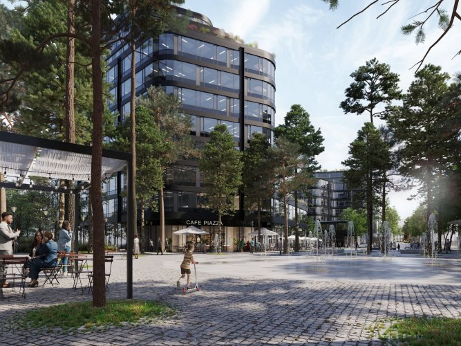 Pronájem moderní kancelářské jednotky, 427 m², Praha 10
