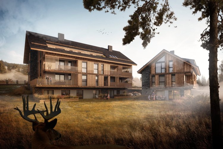LAKA LIVING – exkluzivní horské apartmány v Národním parku Šumava – obec Prášily