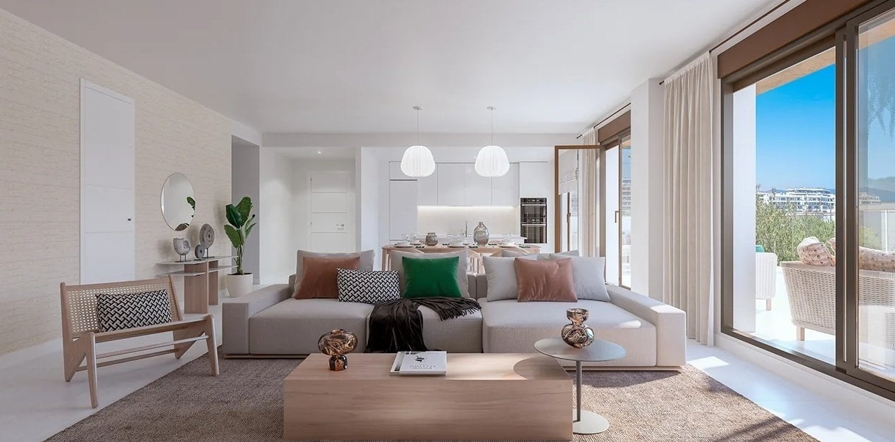 pohled do obyvaciho pokoje