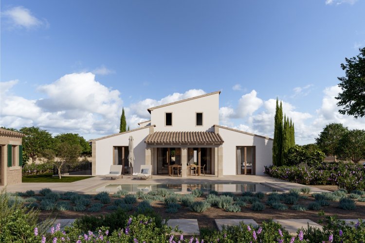 Prodej úchvatné vily 5+kk/B/P na pozemku 18 000  m², Santa Maria del Camí, Mallorca - Španělsko