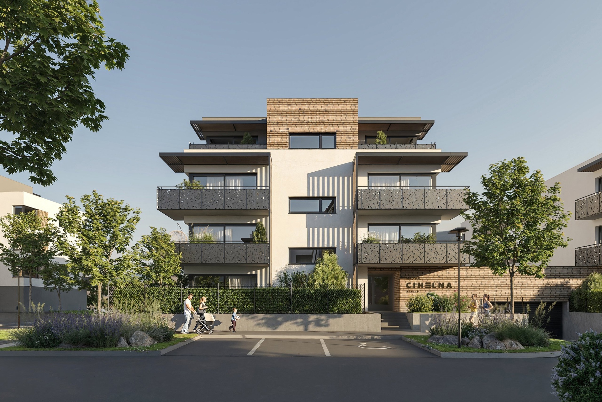 Nová Cihelna Kladno čelní