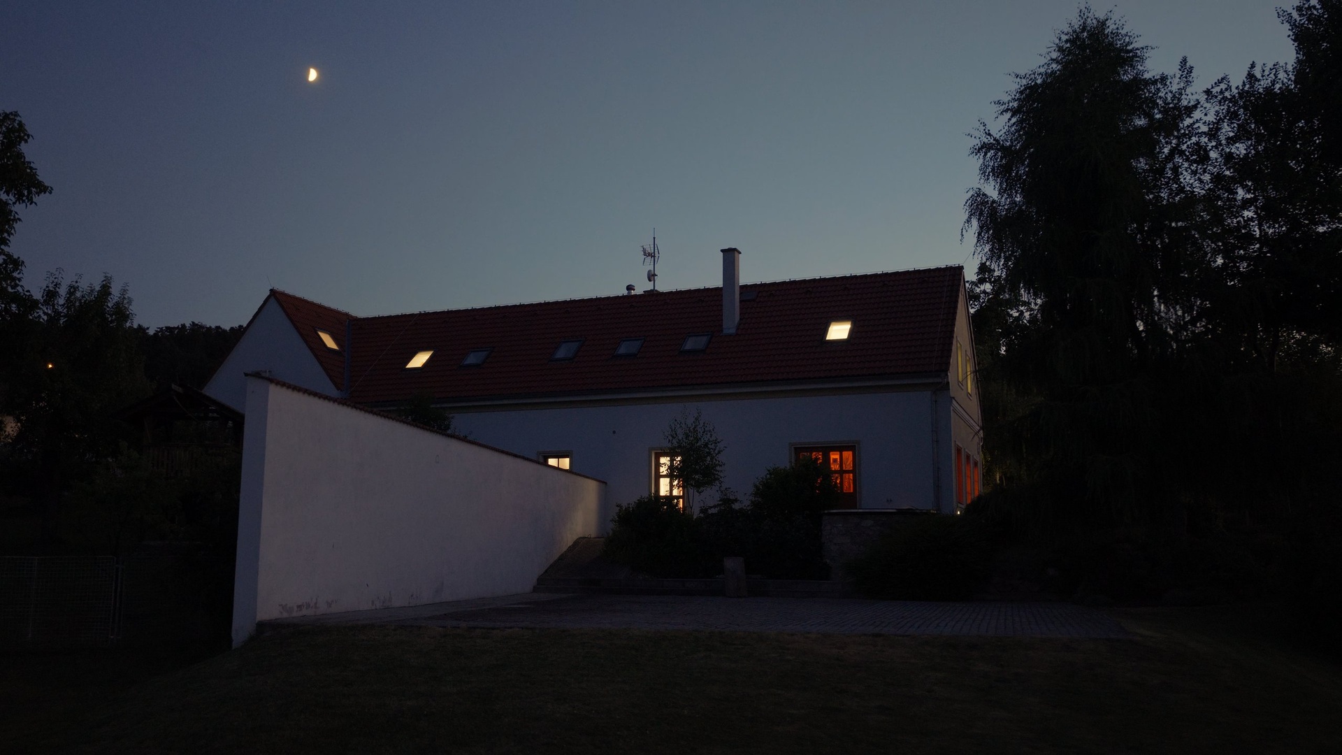 večerní atmosféra