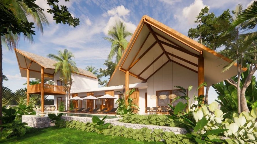 Luxusní vila na klíč s investičním potenciálem, Bali, Indonésie
