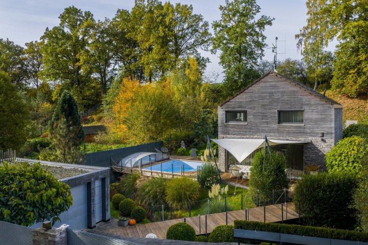 Prodej rodinného domu 5+kk/T/B/GS, 185 m², na pozemku 1213 m², Praha - východ, Hrusice