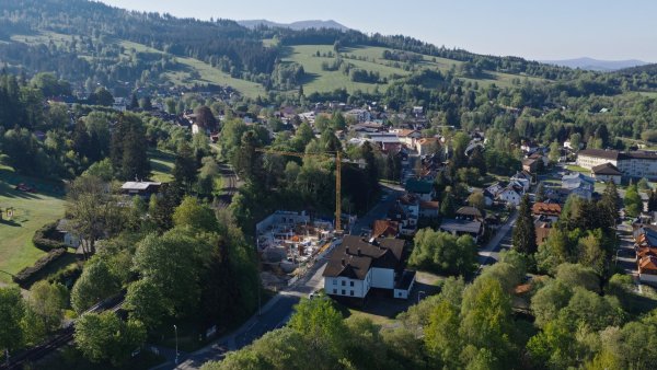 výstavba červenec Svatá Barbora