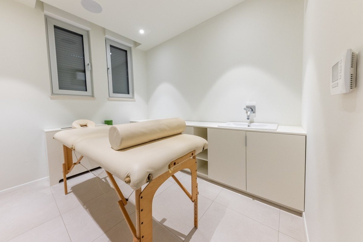 masážní místnost