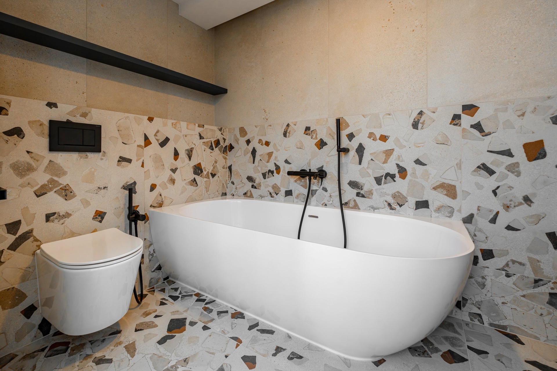 volně stojící vana