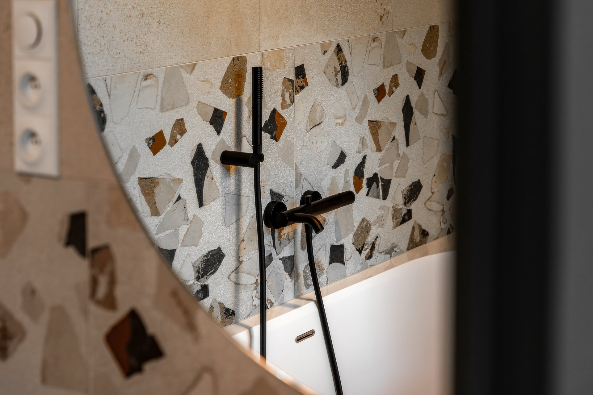 zařízená koupelna