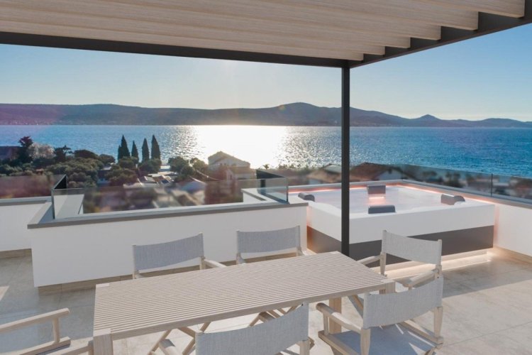 Prodej stylového apartmánu 3+kk 79 m², Sveti Petar na Moru, Chorvatsko