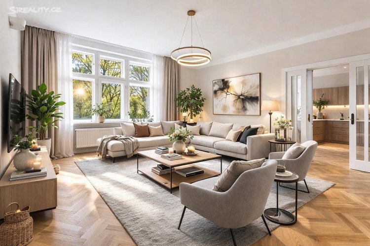 Prodej bytu 4+1/2L, 125 m², Praha 6 - Dejvice