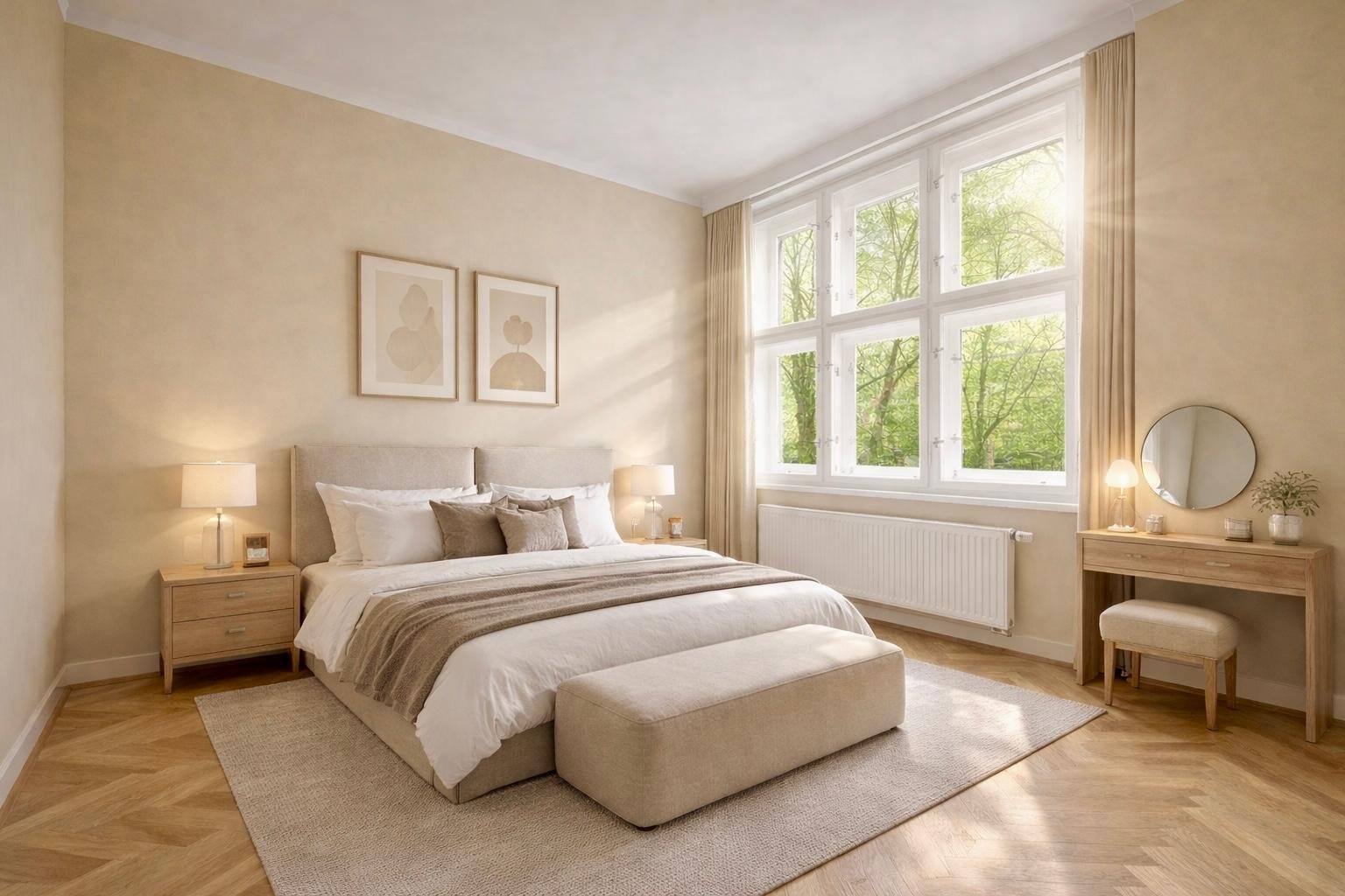 ložnice vizualizace