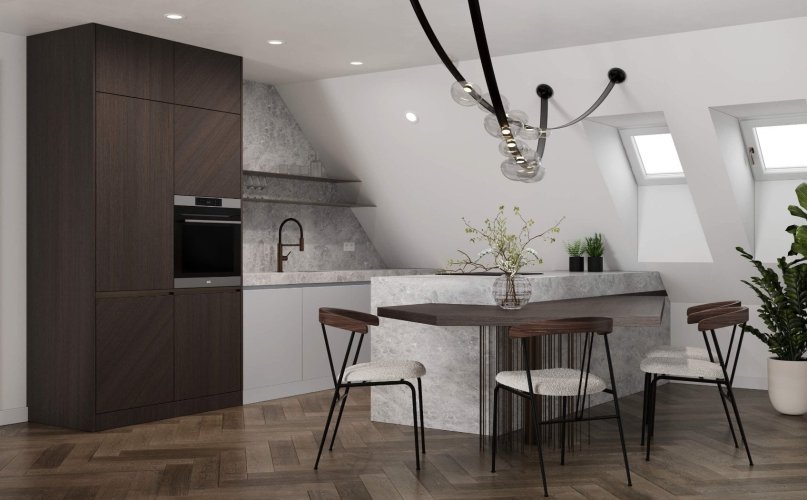 Prodej bytu 3+kk/B na Královských Vinohradech, Praha 3