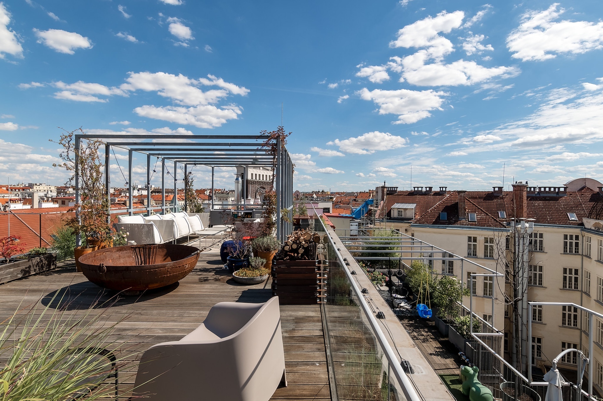 střešní terasa