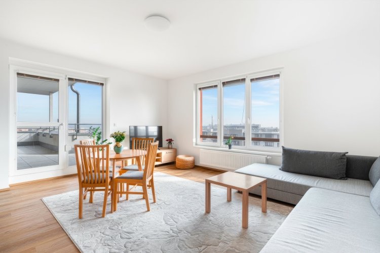 Prodej moderního bytu 2+kk/T/G, 66 m², Praha - Čakovice