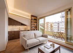 vizualizace obývacího pokoje 