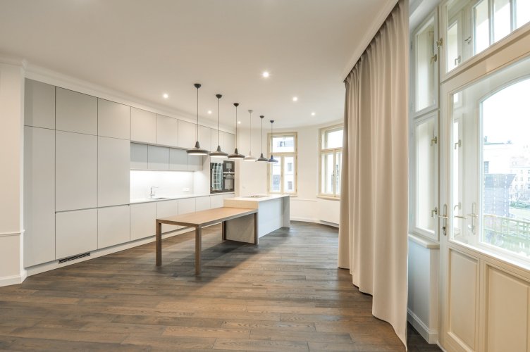 Pronájem bytu 4+kk/T, 167 m², Praha 3 – Vinohrady