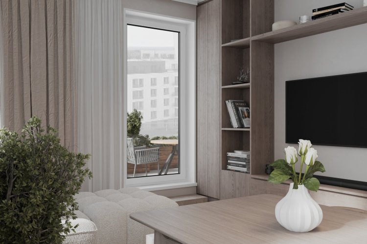 Sale of an apartment 2+kt/T, 43,3 sqm, in the Kladno Living residence, Kladno – Kročehlavy