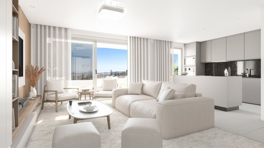 Modern 2-bedroom apartment for sale, 89 sq m, Mijas Costa, Spain