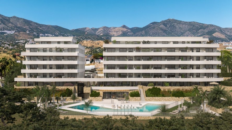 Modern 4-bedroom apartment for sale, 107 sq m, Mijas Costa, Spain