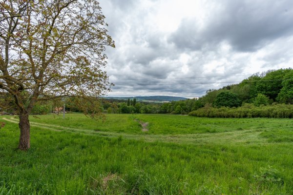 pohled na pozemky 