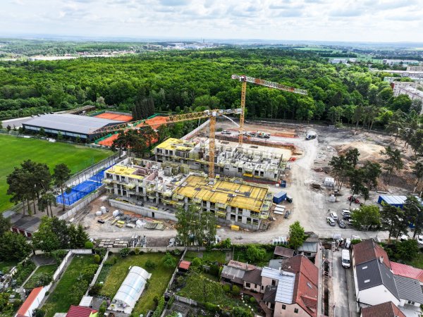 výstavba Kladno Living květen 2026