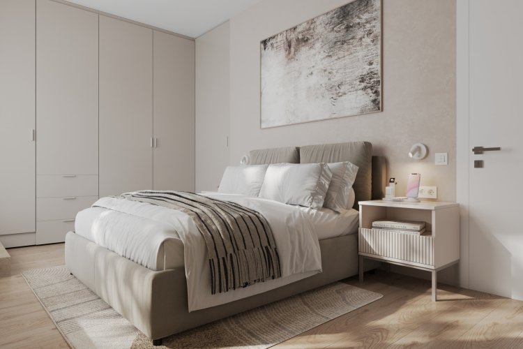 Prodej bytu 2+kk/B, 53,8 m², v rezidenci Kladno Living, Kladno – Kročehlavy