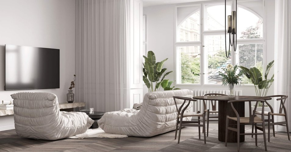 Sale of an exclusive apartment 4+kt/B/T/2S, 214,8 m², Prague 2 - Vinohrady