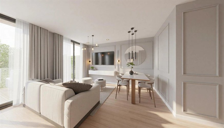 Moderní apartmán 2+kk v rezidenčním projektu Lantana, Mijas Costa, Španělsko