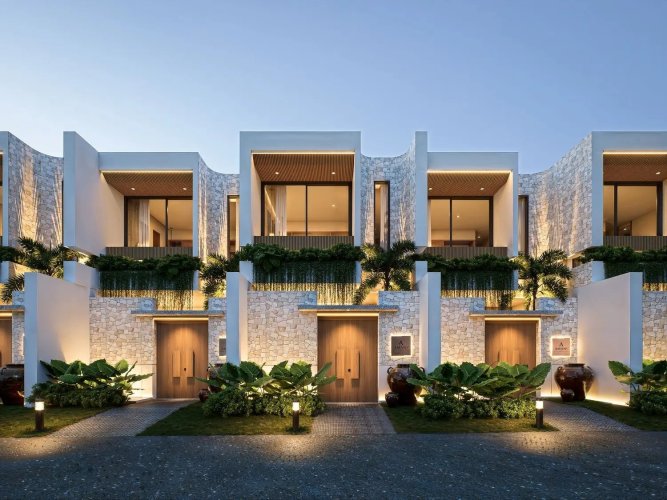 Prodej luxusní vily 164 m² se soukromým bazénem v Seseh, Bali, Indonésie