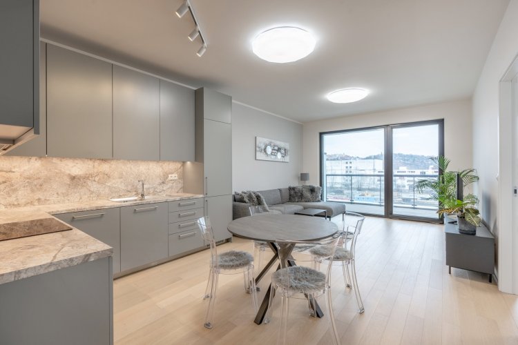Pronájem bytu 2+kk/T/GS, 60 m², Praha 7 - Holešovice