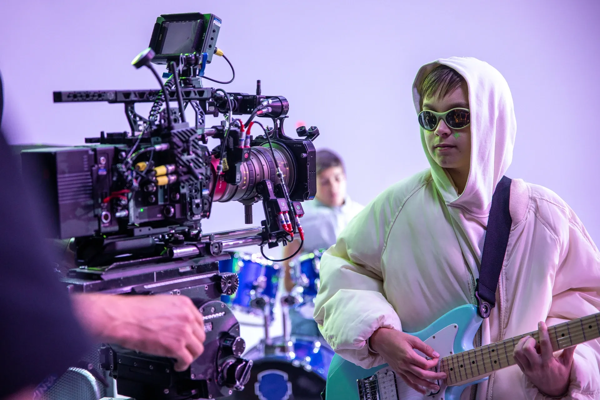 Behind the scenes Sparky