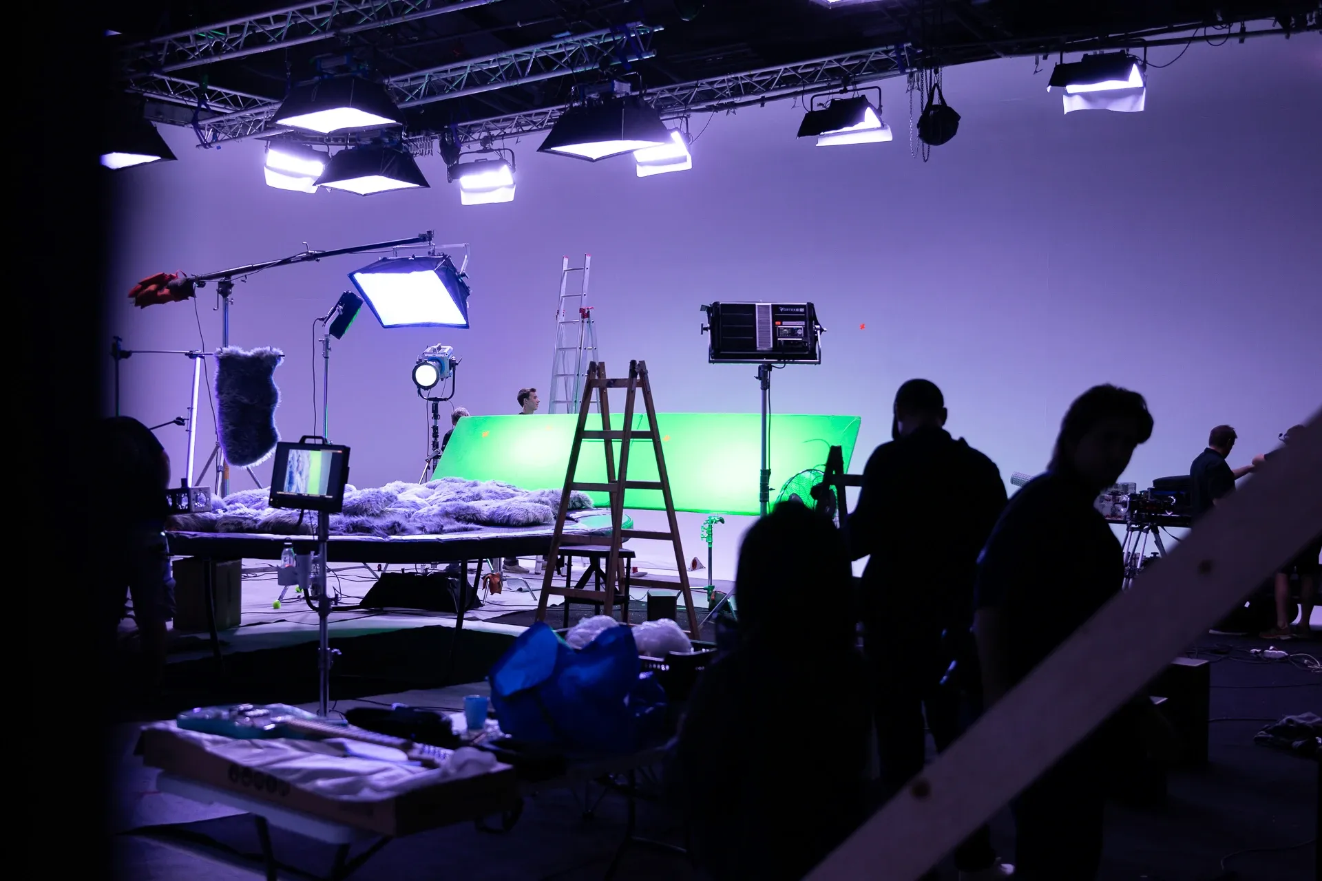 Behind the scenes Sparky