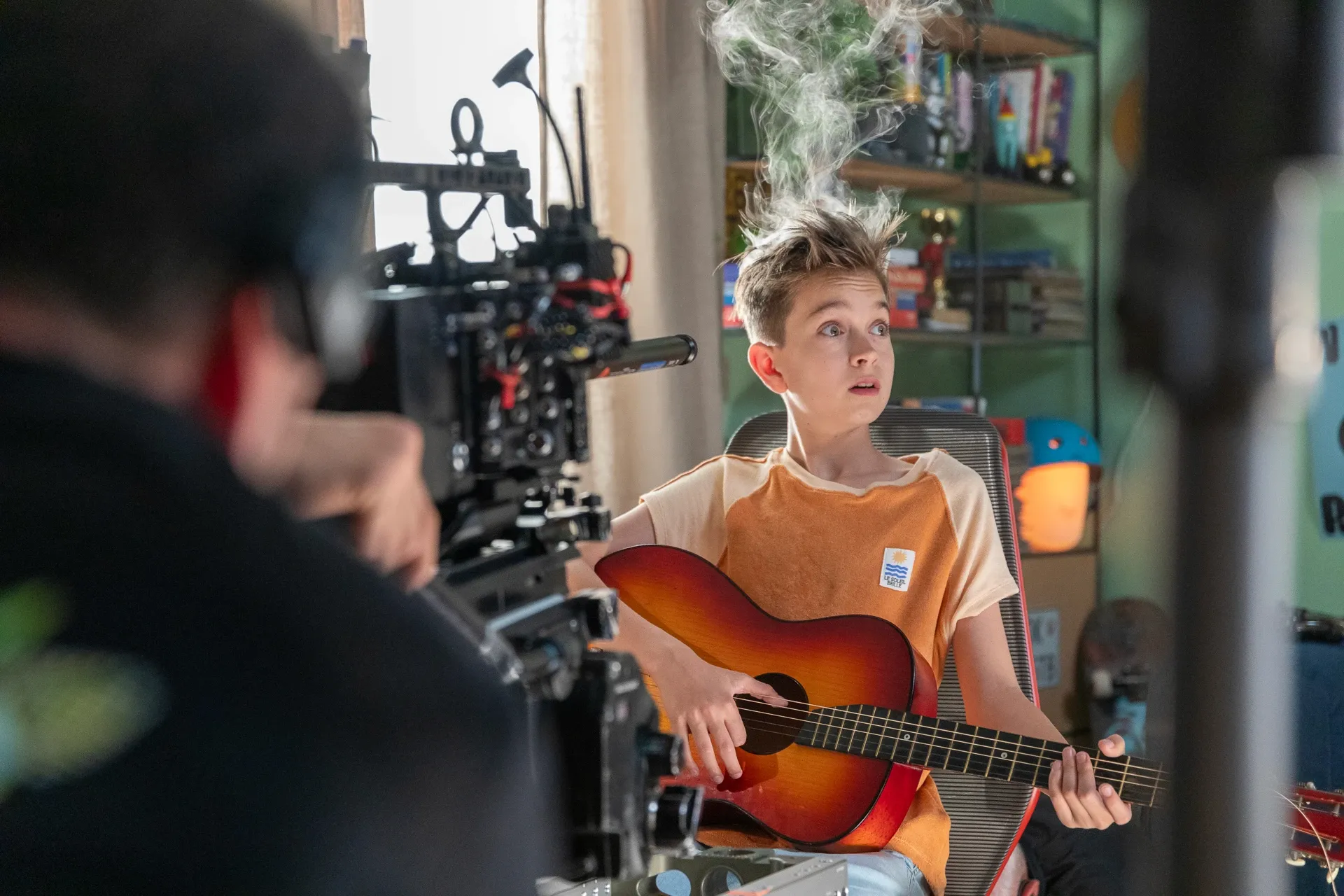 Behind the scenes Sparky