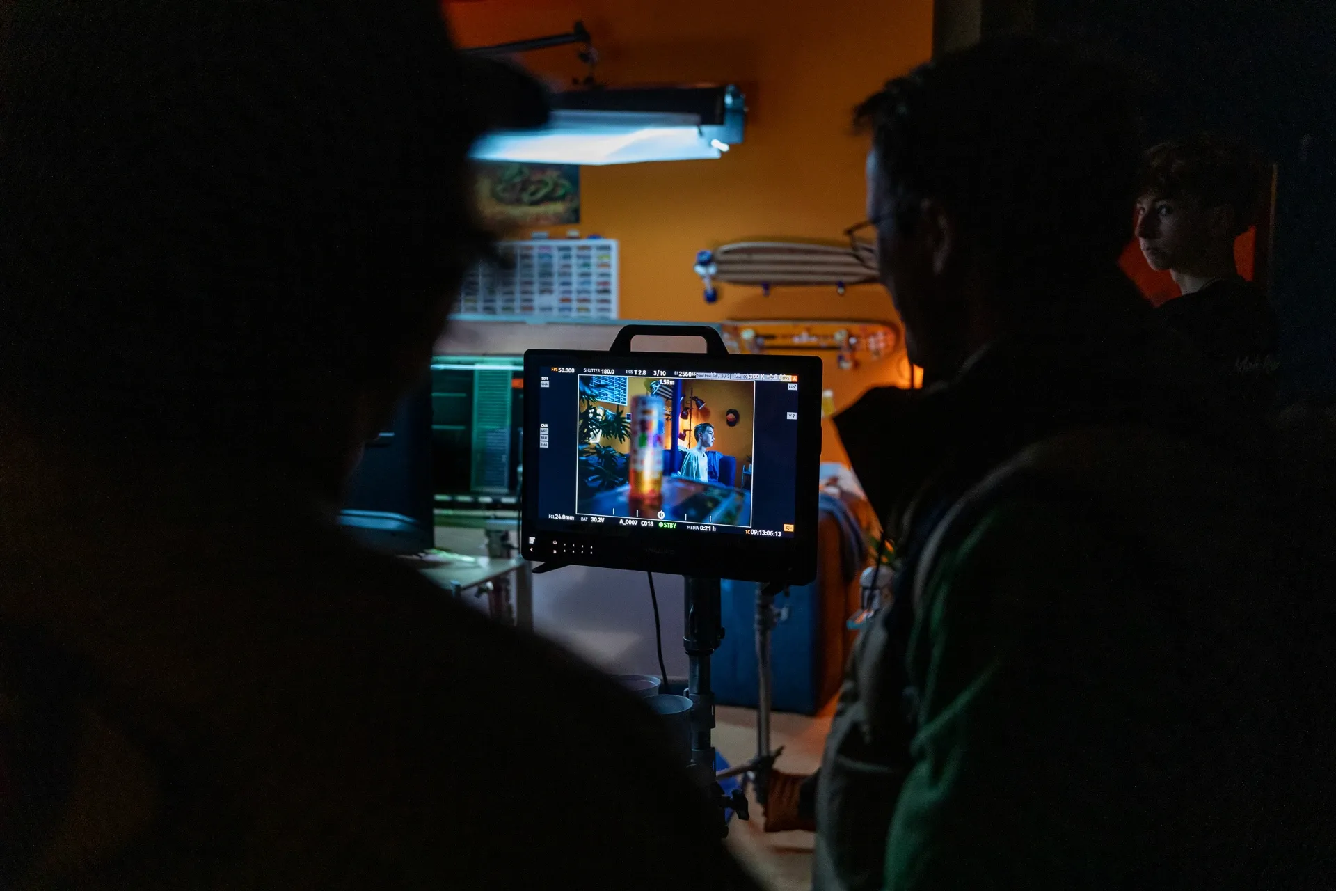 Behind the scenes Sparky