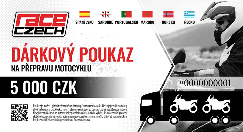 darkovy poukaz raceczech.cz